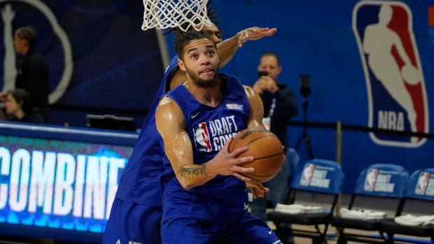 Seth Lundy, Penn State, NBA Draft Combine